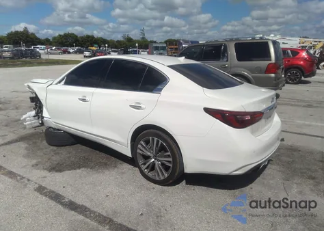 2018 Infiniti Q50 3.0T Sport z USA, uszkodzony, nr VIN JN1EV7AP5JM363984